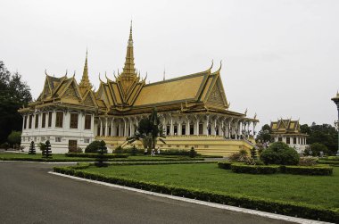 Phnom Penh, Kamboçya'nın başkenti 21 Eylül 2006-Phnom Penh-Kamboçya-kraliyet sarayında