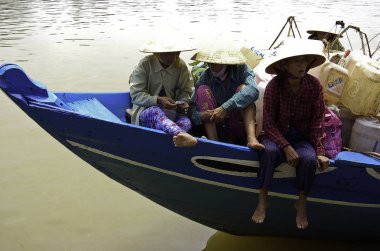 mekong Nehri boyunca 25 Eylül 2006-saigon-vietnam-günlük yaşam