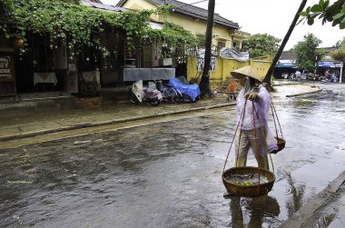 29 Eylül 2006-hoi an-vietnam-hoi sokak satıcıları Hoi içinde bir vietnnam sokaklar boyunca
