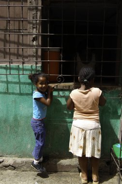 Kızlar bir pizza Havana'da satın alma