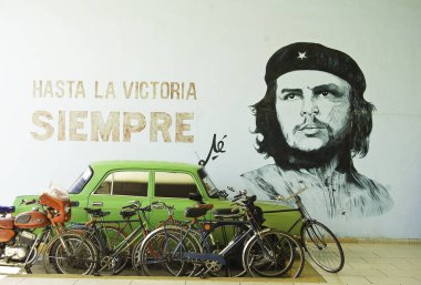 Che Guevara'nın tasarımlı duvar