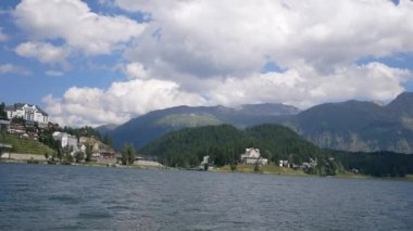 Saitn Morirz Gölü manzarası