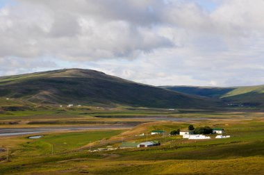İzlanda güzel yaz manzaralar