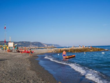 Liguria'daki Loano Plajları