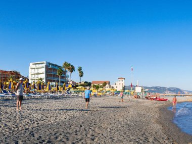 Liguria'daki Loano Plajları