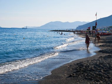 Liguria'daki Loano Plajları
