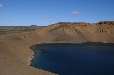 İzlanda volkanik göl