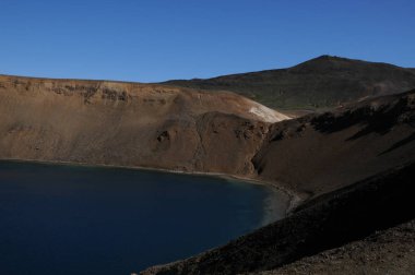 İzlanda volkanik göl