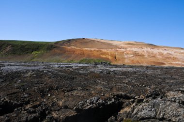 İzlanda 'da jeotermal enerji santrali