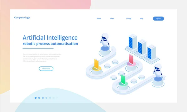 Isometric Chat bot and online survey. Online exam, questionnaire form, online education, internet quiz. Artificial intelligence. AI and business IOT concept. — Stock Vector
