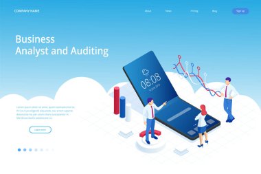 İzometrik İş ve Finans Analistleri, Temel Performans Göstergelerini Analiz Etme, İş Veri Analisti ve Denetim ile açılış sayfası