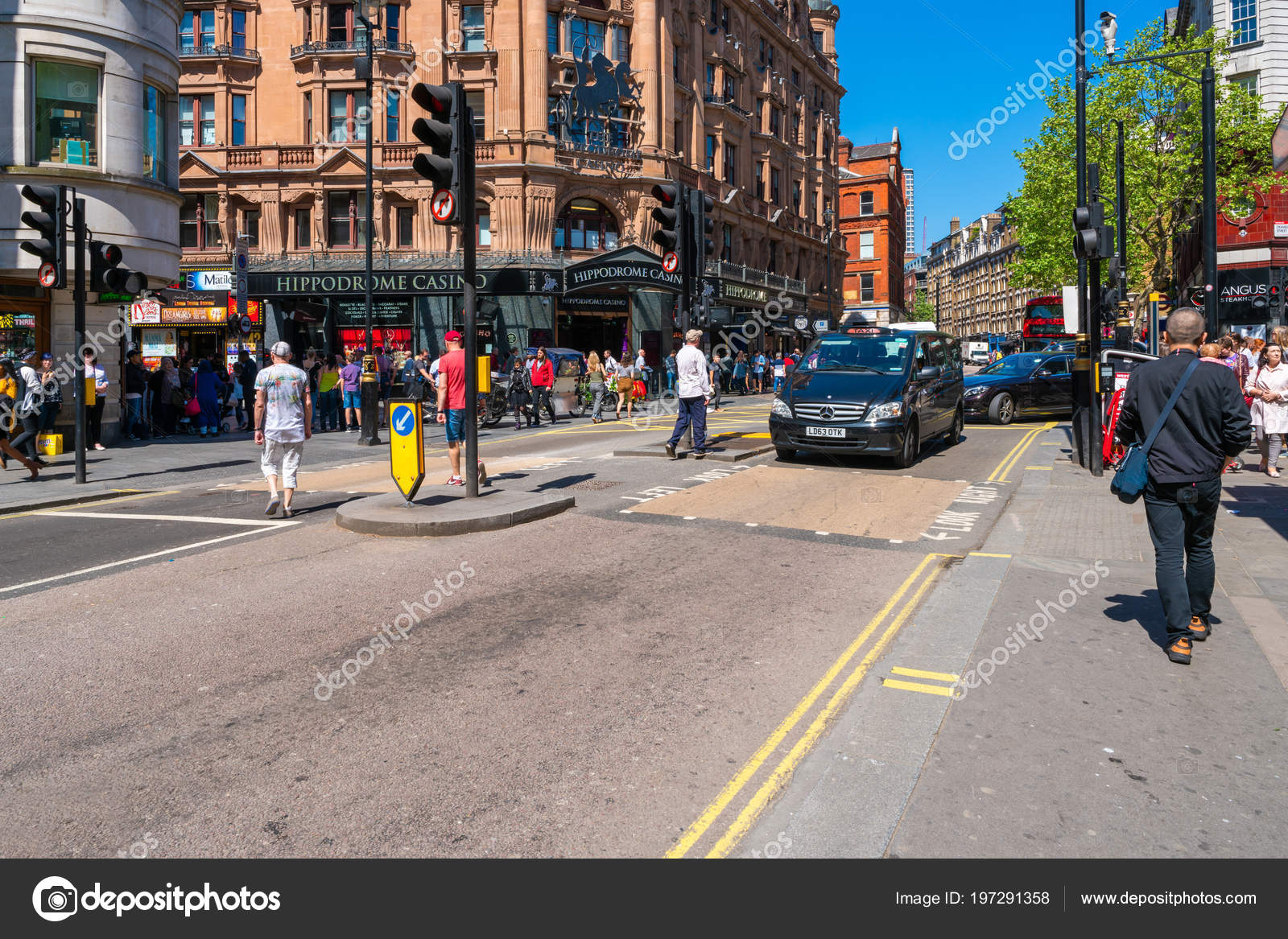 London May 2018 View Charing Cross Road Street Central