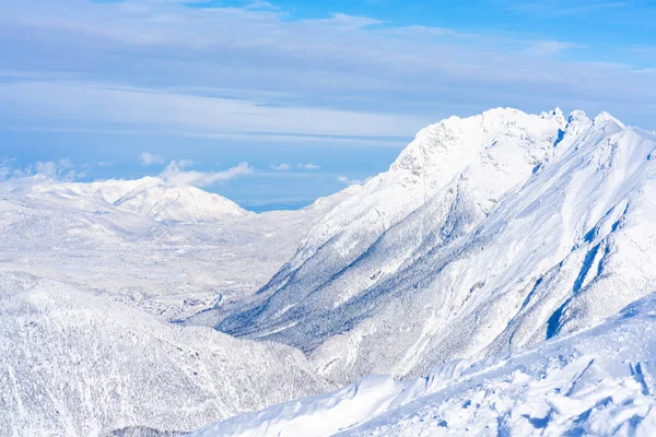 Paisaje Invernal Con Los Alpes Nevados Seefeld Estado Austríaco Del — Foto de Stock