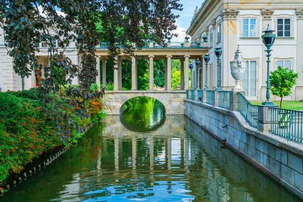 Warsaw Poland July 2019 Baths Palace Palace Isle Classicist Palace — Stock Photo, Image