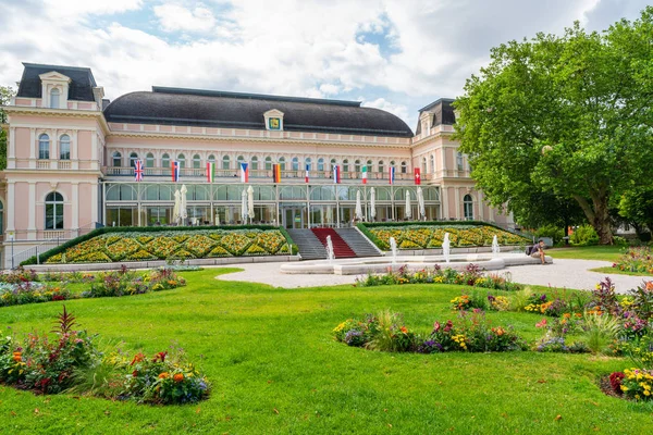 Bad Ischl Österrike Juli 2019 Kongressen Och Teater Huset Bad — Stockfoto