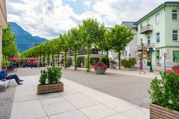 バートイシュル オーストリア 2019 バートイシュルは ザルツブルクの東のオーストリアの温泉街です ザルツカマーグート地方のアルプスの湖や山々への入り口として知られています — ストック写真