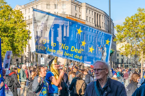 2019 사람들 시위에 참여하기 수도에 — 스톡 사진