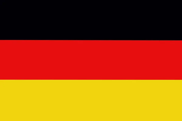 德国国旗为矢量 — 图库照片