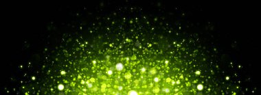 Noel yeşil bokeh arka plan. Glitter vintage ışıklar arka plan.