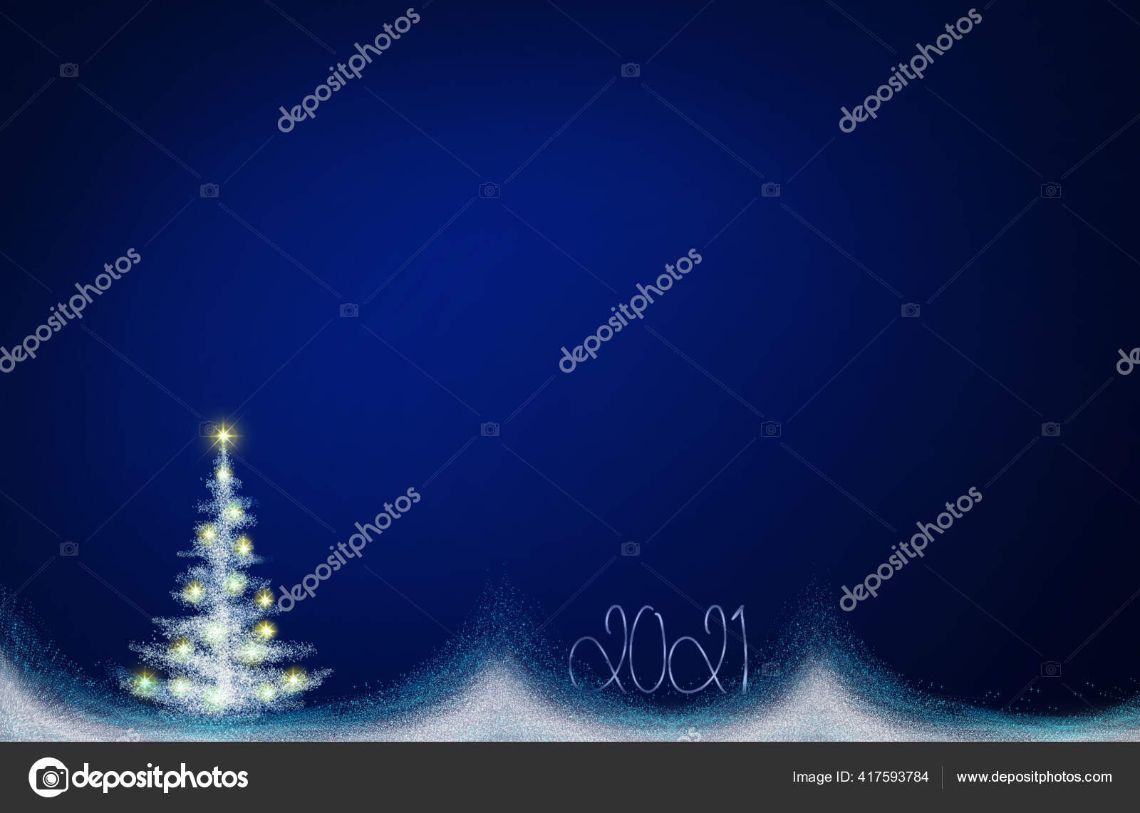 45+ Tree With Blue Lights 2021