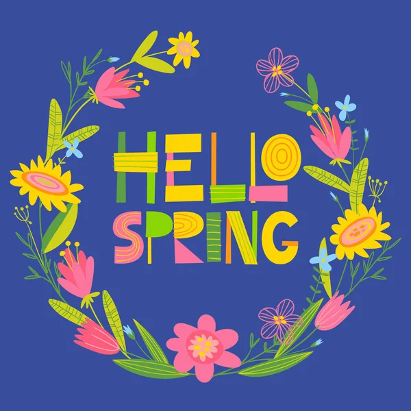 şirin Paskalya kartı, vektör çizim 