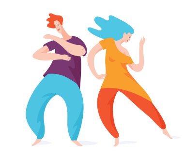 Beyaz arka plan üzerinde izole yaratıcı çizgi film karakterleri 