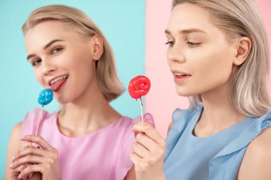 Çubuğa tatlılar yemek yetişkin