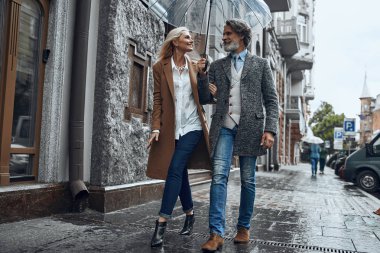 Yağmur stok fotoğraf romantik yürüyüş
