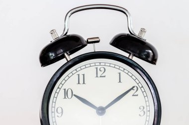 Siyah çalar saat arka plan