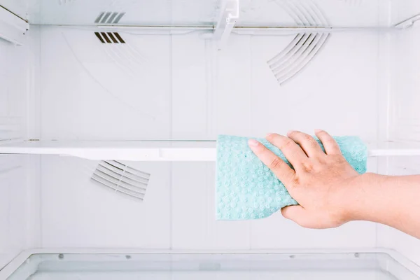 Bez Ile Temizlik Buzdolabı — Stok fotoğraf