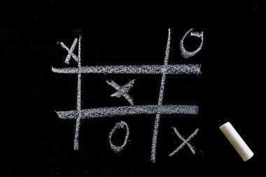 Yazı tahtası TicTacToe oyun