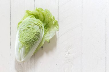 Çin lahanası ahşap tablo