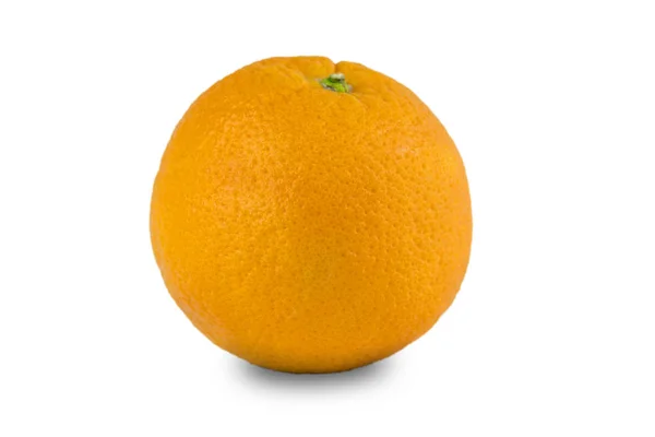Orange Isolerad Den Vita Bakgrunden — Stockfoto