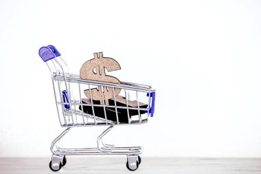 sikke para süpermarket arabası