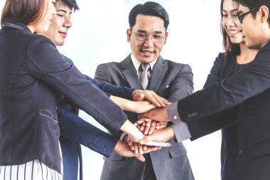 Ekip çalışması yığın eller - takım iş kavramı iş