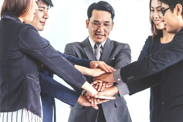 Ekip çalışması yığın eller - takım iş kavramı iş