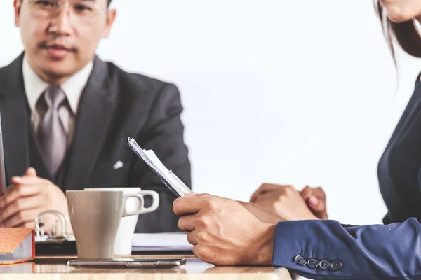 Geschäftsleute Treffen Sich Büro — Stockfoto