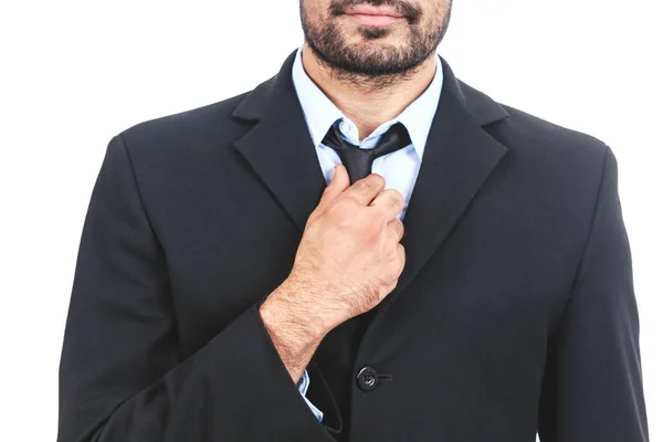Handsome Young Man Suit — Stock Photo, Image