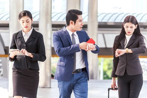 Grup iş takım street yürüyüş