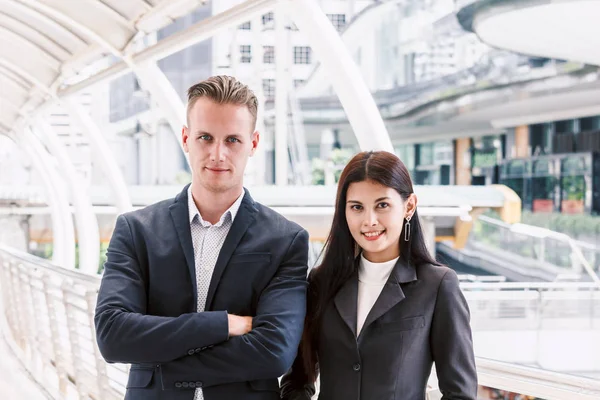 Professional Business Man Woman — Stock Photo, Image