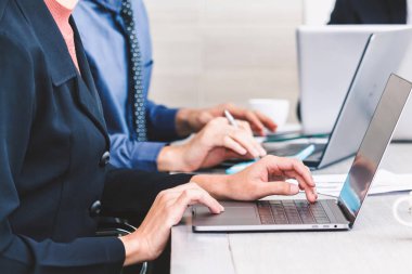 İş kurumsal adamları office.business planlama toplantısı