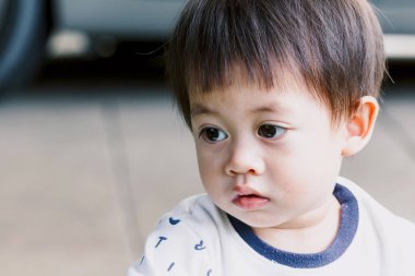 küçük oğlu portresi