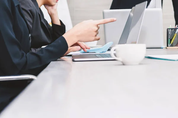 Geschäftspartner Teamwork Treffen Büro Geschäftsplanung — Stockfoto