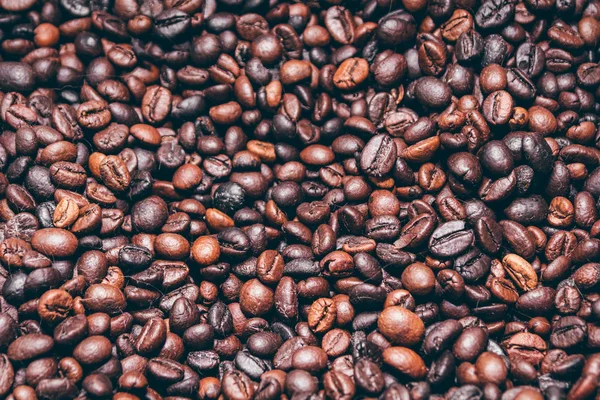 Koffiebonen Achtergrond — Stockfoto