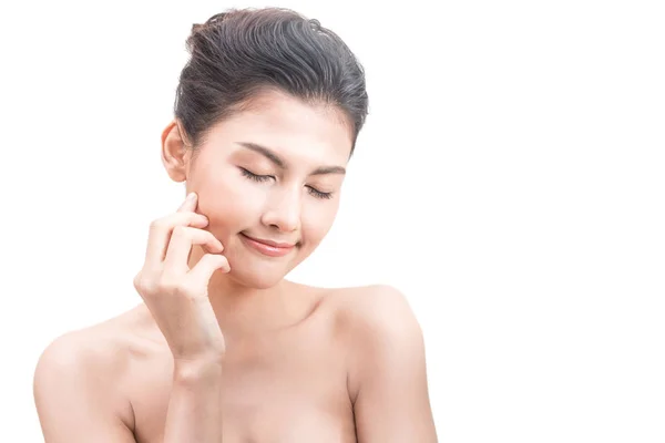 Gyönyörű Szépség Egészség Care Beauty Spa Perfect Friss Bőr Elszigetelt — Stock Fotó