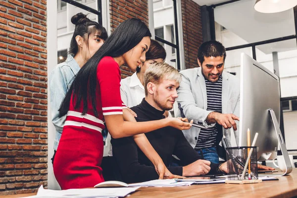 Gruppo di lavoro occasionale e discussione della strategia con de — Foto Stock