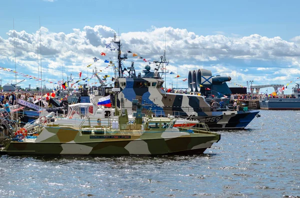 Saint Petersburg Russia July 2015 Newest Diesel Submarine Stary Oskol — Stock Photo, Image