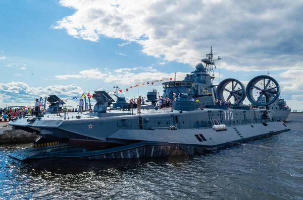 Saint Petersburg Russia Luglio 2015 Nuovissimo Sottomarino Diesel Stary Oskol Immagini Stock Royalty Free