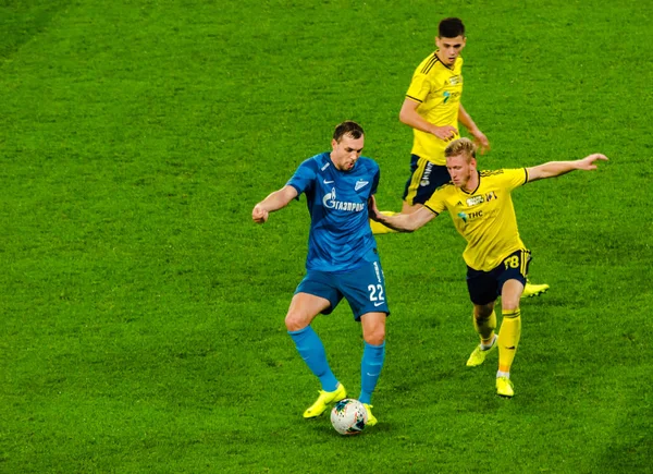 Saint Petersburg Rússia Outubro 2019 Jogo Futebol Décima Terceira Rodada — Fotografia de Stock