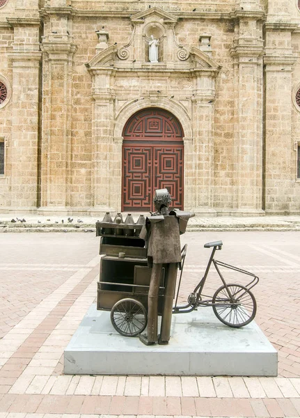 Kolumbie Cartagena Července 2010 Kostel San Pedro Claver Pojmenované Počest — Stock fotografie